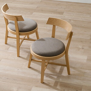 楽天市場】天然木 ダイニングチェア 2脚セット MI-8636 : アテーネ