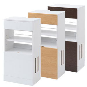 9月中旬入荷予定 キッチンカウンター下キャビネット 送料無料 カウンター下ルーター収納ボックス 薄型 ルーター収納 窓下収納 コンセント付き 収納棚 電話台 スリム収納 Kanal9tv Com