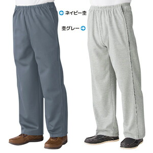 紳士介護パンツ スエット【送料無料】【脇全開ファスナースウェットパンツ2本組】M L LL 介護 介助パンツ 介助ズボン