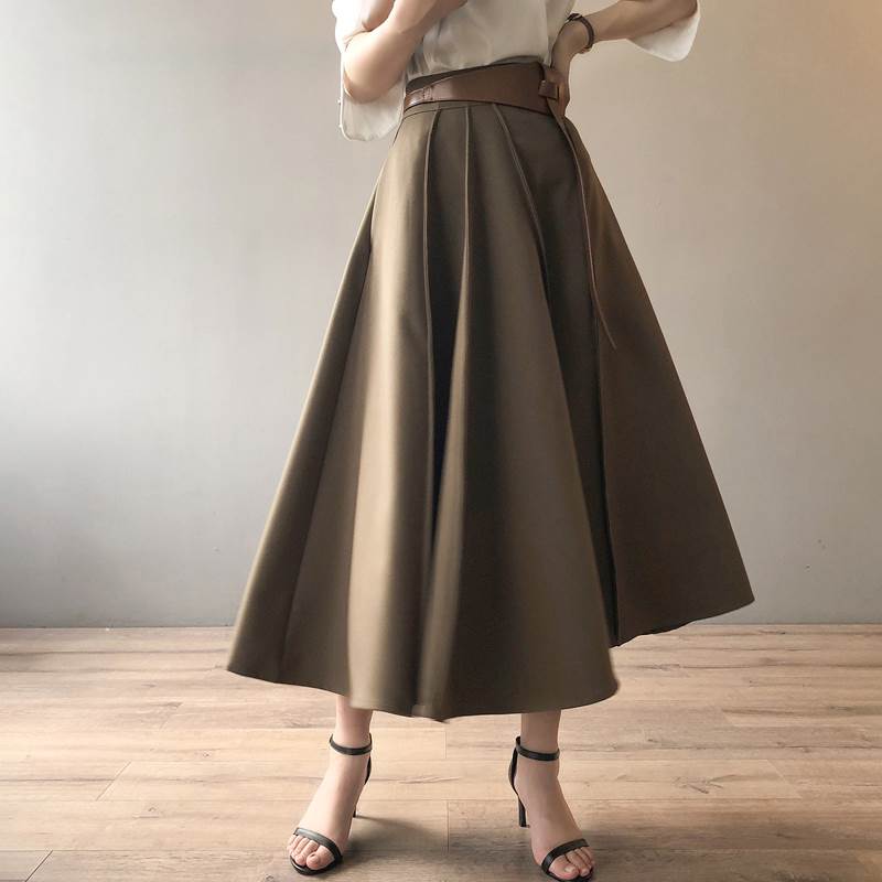 スカート ボトムス 大人可愛い ボトムス ロングスカート 30代 20代 ロング ビジネス 10代 きれいめ 女性用 オフィス 春 OL ママ レディース エレガント スカート 40代 フレア Aライン おしゃれ ロング丈 ファスナー