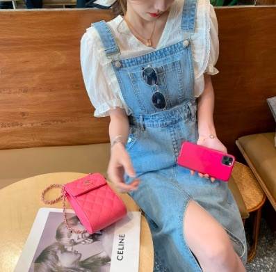 スカート オールインワン こなれ感 オールインワン デニムスカート シンプル 通学 ブルーデニム レディース ガーリー 休日 デート 通勤 ストレート サスペンダー カジュアル 学生 ラフ スカート 女子会 お出かけ スリット 春 20代 かわいい｜mscloset