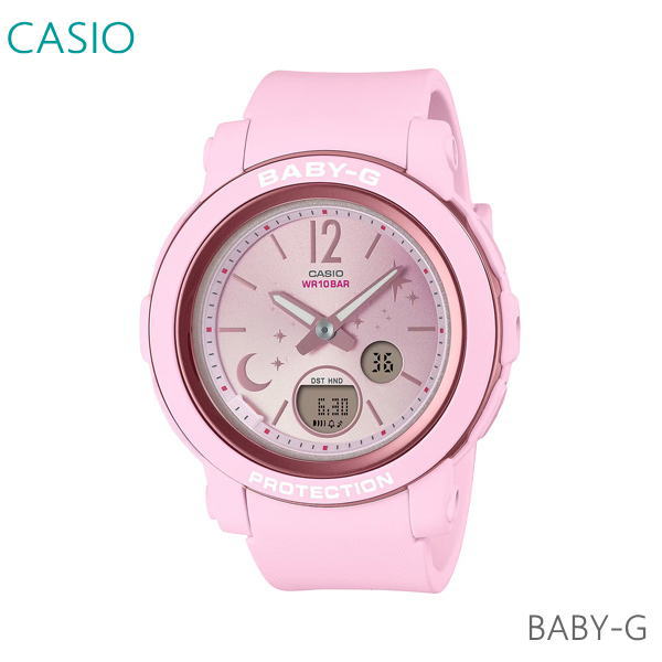 レディース 腕時計 7年保証 カシオ BABY-G アナ×デジ BGA-290DS-4AJF