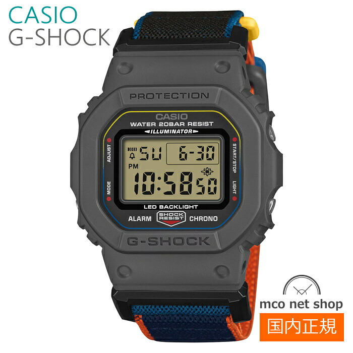 メンズ 腕時計 7年保証 カシオ G-SHOCK デジタル DW-5600MNC-8A2JF 正規品 CASIO|mco net shop