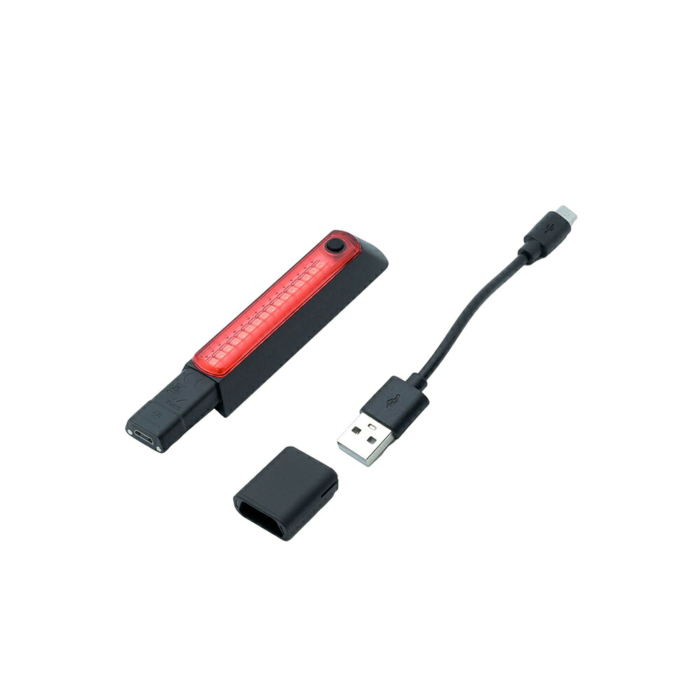 30006254 Rear Light 20 StVZO USB申し受ける式テールランプ 黒いこと 24~【銀輪】【読み込む自動二輪車】【BMC】 スポーツ・アウトドア-自転車用パーツ