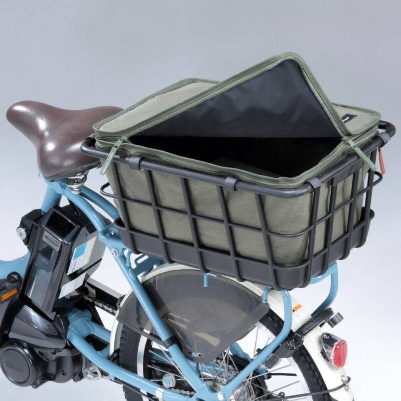 楽天市場 使いやすさ 見た目のオシャレさナンバーワン 自転車 後ろかごカバー インナーカバー 容量アップできる Bikke ギュットクルームr等に最適 撥水 防水機能付き 電動アシスト自転車 オシャレ 自転車 Mc Select