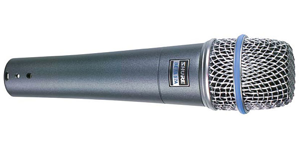SHURE BETA 57A シュアー ダイナミック型マイク|ミュージック昭和