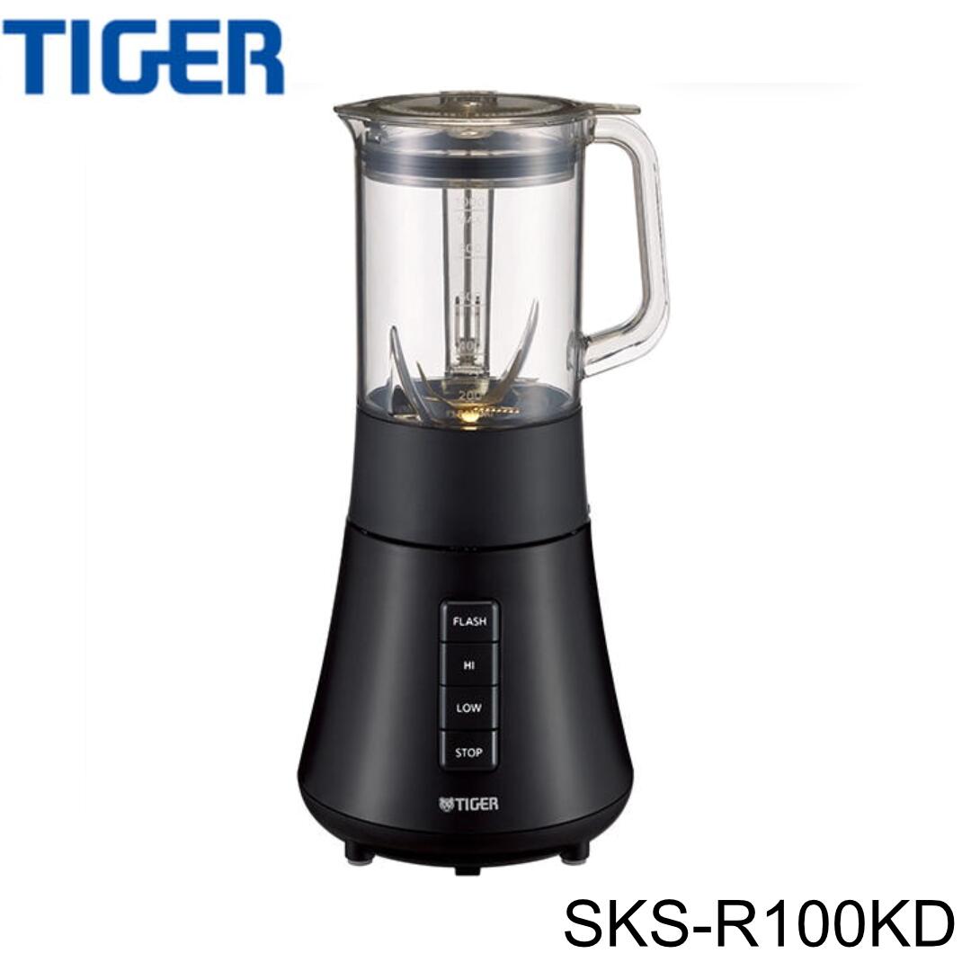 【貨物輸送無料】虎 粉砕機役立つこと付き添い人ミキサー ＜TIGER 5value+＞ SKS-R100KD ※3 竜巻き流水 チタン厚地の外套6枚刃 豪然たる粉砕機役立つこと 茶の葉粉砕機優勝杯つき 食器洗いかわき切る機聞き入れる 【KK9N0D18P】【RCP】