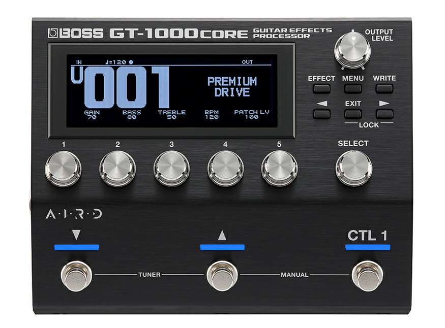 BOSS GT1000CORE Guitar Effects Processor ギター・エフェクツ・プロセッサー GT-1000 CORE