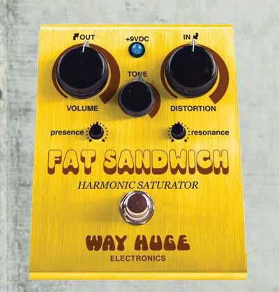 WAY HUGE FAT SANDWICH ギターエフェクター Way Huge Fat Sandwich Harmonic Saturator Distortion Pedal
