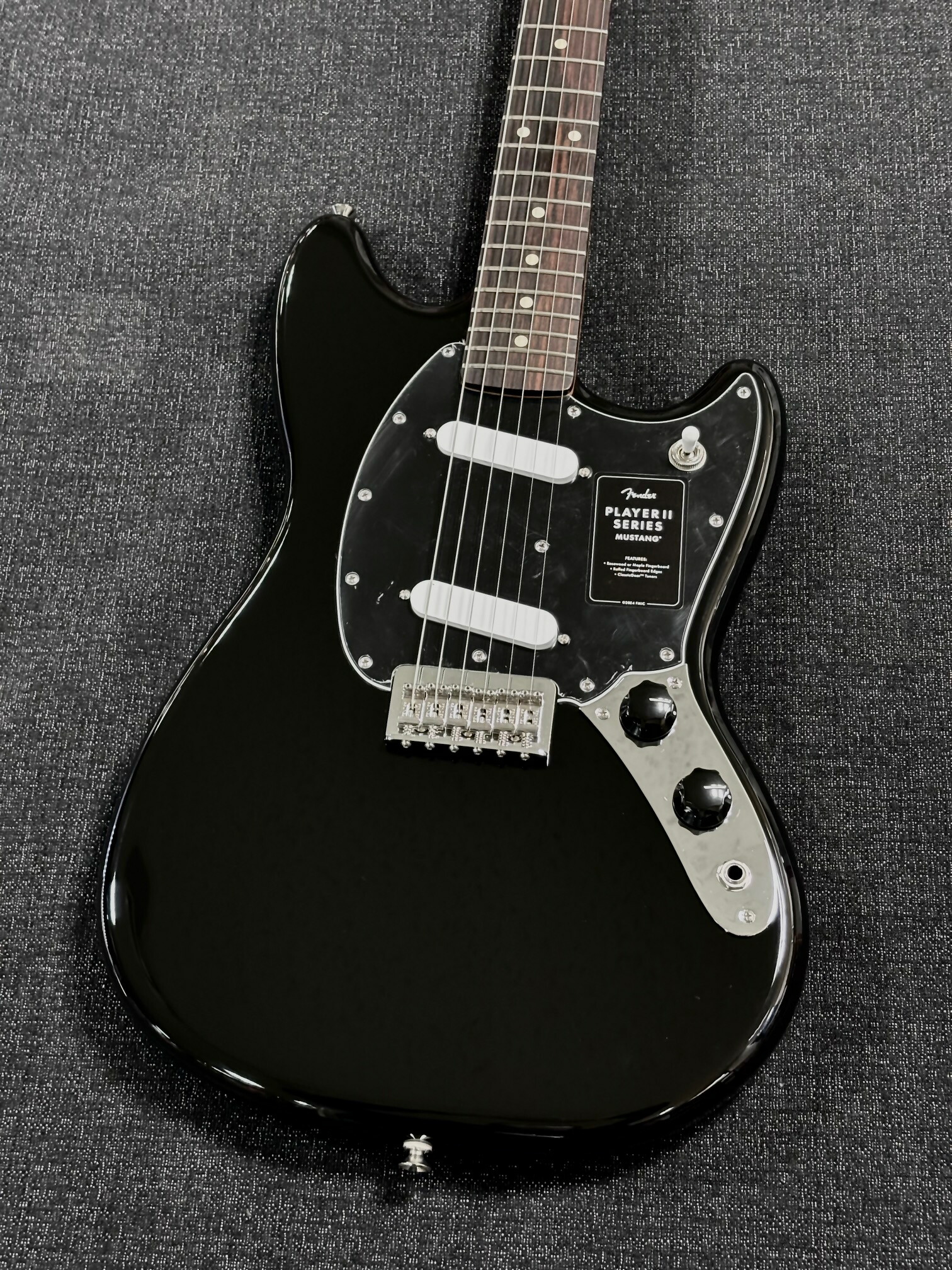 楽天市場】Fender Mexico Mustang -Black- 新品[フェンダー