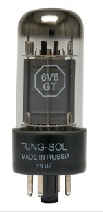 【貨物輸送無料】TUNG-SOL  刷り直すロシア帝国   6V6GT /MP   有りの実（２本１組）