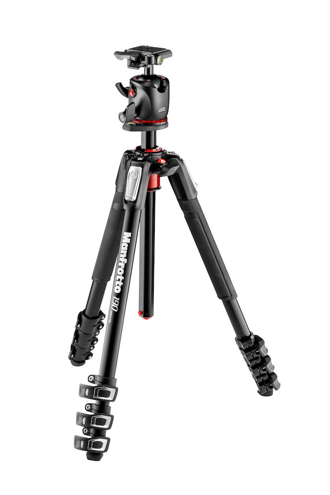 割り引き manfrotto MT190GOA4 190go M-lock アルミニウム三脚4段