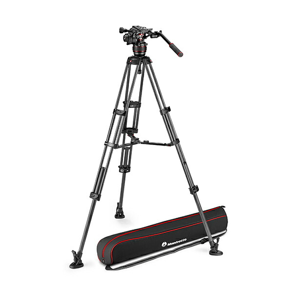 【OUTLET】Manfrotto マンフロット ナイトロテック608ビデオ雲台+カーボンツイン三脚MS MVK608TWINMC【アウトレット】