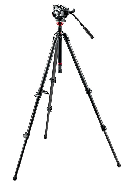【公式 展示中古品Bランク】ビデオキット シングル3段 MDEVEマグファイバー MVH500AH,755CX3 [Manfrotto マンフロット 展示中古品] 33,418円