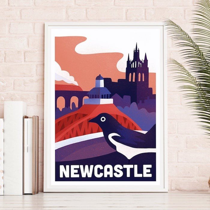 【楽天市場】Newcastle A3 アート ポスター ニューカッスル 北欧 リビング Art Poster：md store