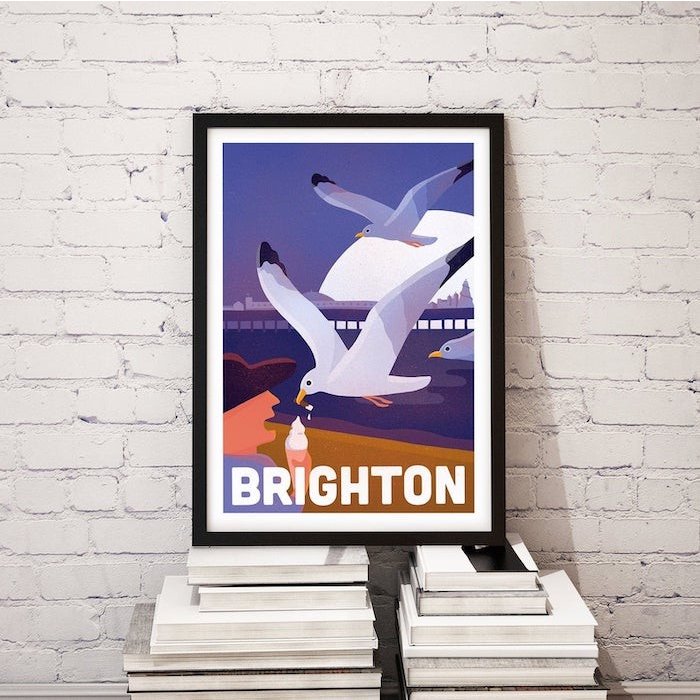 楽天市場 Brighton A3 アート ポスター ブライトン 北欧 リビング Art Poster Md Store