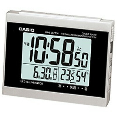 楽天市場】カシオ 電波時計 置時計 電波 目覚まし時計 夜見える
