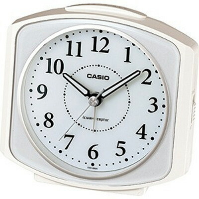 楽天市場 カシオ 電波時計 置時計 アナログ 目覚まし時計 おしゃれな ホワイト 白 見やすい アラビア数字 ブラック 黒 Cl15ju29wht スヌーズ機能 アラーム 秒針 音がしない 秒針停止機能 ライト付き Casio 静かな 電波時計 目覚まし時計 ｍｄｃギフト