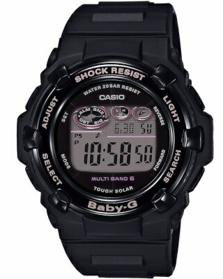 楽天市場】カシオ スポーツウォッチ BABY-G 電波時計 20気圧防水