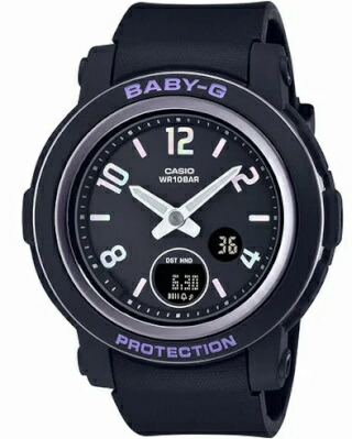 カシオ スポーツウォッチ BABY-G 10気圧防水 レディース デジタル アナログ 腕時計 文字盤 見やすい 蓄光塗料 (BGA-290DR-1AJF) ストップウォッチ カウントダウンタイマー LED ライト付き ランニングウォッチ カシオ マラソン ランニング 時計 アウトドアウォッチ
