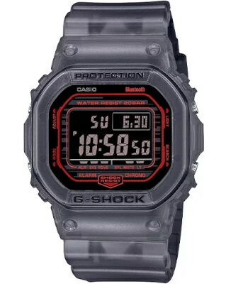 カシオ G-SHOCK スポーツウォッチ 20気圧防水 メンズ デジタル 腕時計 (DW-B5600G-1JF) ストップウォッチ カウントダウンタイマー モバイルリンク機能 LED ライト付き ランニングウォッチ カシオ マラソン ランニング 時計 アウトドアウォッチ