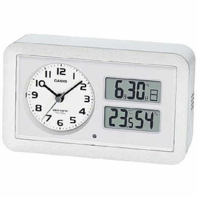 楽天市場】カシオ 電波時計 トラベルクロック コンパクト 置時計 
