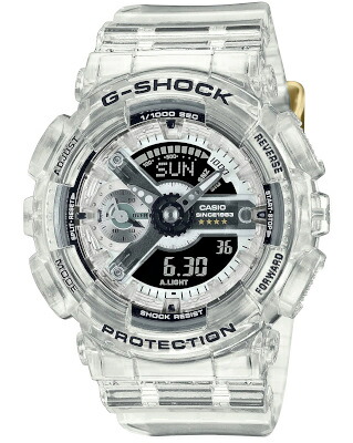 カシオ G-SHOCK スポーツウォッチ 20気圧防水 デジタル アナログ 腕時計 Gショック 限定モデル (GMA-S114RX-7AJR) 速度計測機能 1/1000秒 ストップウォッチ カウントダウンタイマー LED ライト付き ランニングウォッチ カシオ CASIO マラソン ランニング 時計