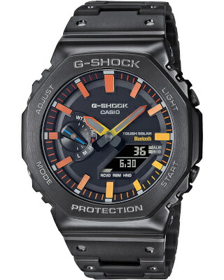 カシオ G-SHOCK スポーツウォッチ 20気圧防水 メンズ デジタル アナログ 腕時計 Gショック 限定モデル (GM-B2100BPC-1AJF) ストップウォッチ タイマー モバイルリンク機能 LED ライト付き ランニングウォッチ カシオ マラソン ランニング 時計