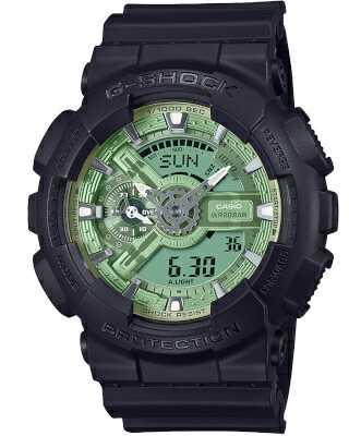 カシオ G-SHOCK スポーツウォッチ 20空圧雨合羽 デジタル アナログ ウォッチ Gぼうぜん自失 制限事項模範例 (GA-110CD-1A3JF) 迅速さ位置づける役立つこと 1/1000秒 秒時計 カウントダウンタイマー LED ともし火付き添い人 ランニングウォッチ カシオ CASIO マラソン 駈けっくら 時辰儀 腕時計-メンズ腕時計