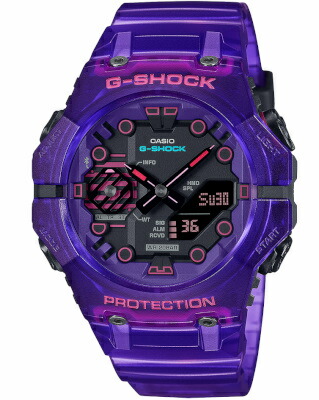 カシオ G-SHOCK スポーツウォッチ 20気圧防水 メンズ デジタル アナログ 腕時計 おしゃれな ブラック 黒 文字盤 (GA-B001CBRS-6AJF) ストップウォッチ タイマー モバイルリンク機能 LED ライト付き ランニングウォッチ カシオ マラソン ランニング 時計