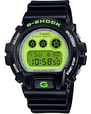 カシオ G-SHOCK スポーツウォッチ 20空圧雨合羽 メンズ デジタル ウオッチ Gぼうぜん自失 押さえる模範例 (DW-6900RCS-1JF) 秒時計 カウントダウンタイマー LED ともし火付き添い人 ランニングウォッチ カシオ マラソン 駈けっくら 時辰儀 アウトドアウォッチ