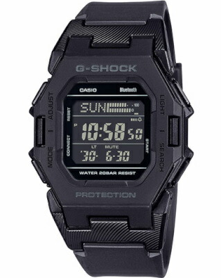 カシオ G-SHOCK スポーツウォッチ 20気圧防水 メンズ デジタル 腕時計 Gショック 限定モデル (GD-B500-1JF) モバイルリンク機能 歩数計測機能 ストップウォッチ カウントダウンタイマー LED ライト付き ランニングウォッチ カシオ マラソン ランニング 時計