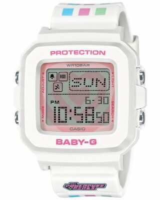 カシオ スポーツウォッチ BABY-G 10気圧防水 レディース デジタル 腕時計 ベビーG 限定モデル (BGD-10KPP-7JR) ストップウォッチ カウントダウンタイマー LED ライト付き ランニングウォッチ カシオ マラソン ランニング 時計 アウトドアウォッチ
