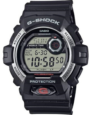 カシオ G-SHOCK スポーツウォッチ 20気圧防水 メンズ デジタル 腕時計 文字盤 見やすい 大型液晶 (G-8900S-1JF) ストップウォッチ カウントダウンタイマー 日付 曜日 カレンダー LED ライト付き ランニングウォッチ CASIO マラソン ランニング 時計｜ＭＤＣギフト