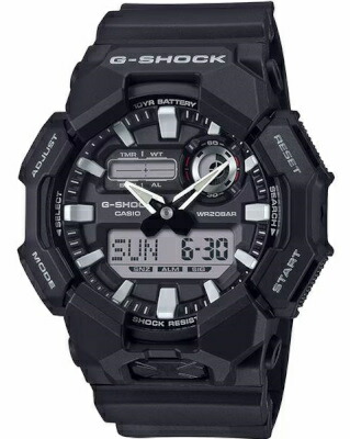 カシオ G-SHOCK スポーツウォッチ 20気圧防水 メンズ デジタル アナログ 腕時計 Gショック 限定モデル (GA-010-1AJF) ストップウォッチ カウントダウンタイマー ターゲットタイム報知機能 LED ライト付き ランニングウォッチ カシオ マラソン ランニング 時計
