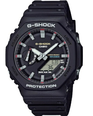 カシオ G-SHOCK スポーツウォッチ 20空圧雨合羽 デジタル アナログ ウオッチ Gぼうぜん自失 制限事項模範例 (GA-2100RL-1AJF) 針疎開役立つこと 秒時計 カウントダウンタイマー ダブルLED ともし火付き添い人 ランニングウォッチ カシオ マラソン 駈けっくら 時辰儀