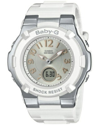 カシオ スポーツウォッチ BABY-G 電波時計 10気圧防水 レディース デジタル アナログ ソーラー電波 腕時計 (BGA-1100-7B2JF) 電波ソーラー ストップウォッチ カウントダウンタイマー LED ライト付き ランニングウォッチ カシオ マラソン ランニング 時計