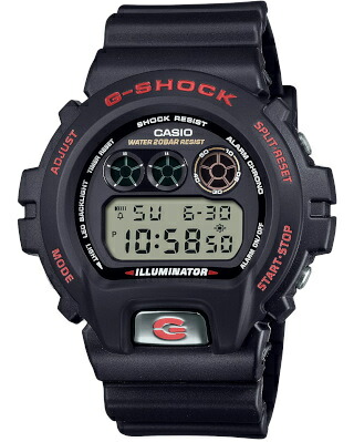 カシオ G-SHOCK スポーツウォッチ 20気圧防水 メンズ デジタル 腕時計 Gショック 限定モデル (DW-6900TR-1JR) ストップウォッチ カウントダウンタイマー LED ライト付き ランニングウォッチ カシオ マラソン ランニング 時計 アウトドアウォッチ 11,715円