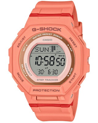 カシオ G-SHOCK スポーツウォッチ 20気圧防水 デジタル 腕時計 レディースサイズ (GMD-B300SC-4JF) モバイルリンク機能 歩数計測機能 200ラップ ストップウォッチ カウントダウンタイマー LED ライト付き ランニングウォッチ カシオ マラソン ランニング 時計｜ＭＤＣギフト 11,840円