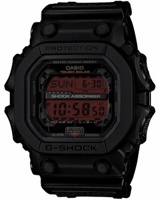 カシオ スポーツウォッチ G-SHOCK 20空圧雨合羽 防塵・防泥社会システム メンズ ソーラー デジタル ウオッチ Gぼうぜん自失 押さえるひな形 (GX-56BBR-1JF) ソーラー 秒時計 カウントダウンタイマー LED 点火装置付き添い人 ランニングウォッチ カシオ マラソン 駈けっくら 時辰儀