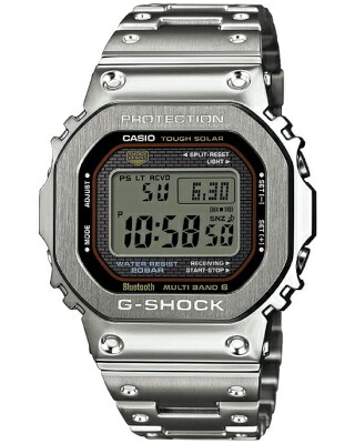 カシオ スポーツウォッチ G-SHOCK 電波時計 20気圧防水 デジタル ソーラー電波 腕時計 (GMW-B5000D-1CJF) 電波ソーラー スマートフォンリンク ストップウォッチ カウントダウンタイマー LED ライト付き ランニングウォッチ カシオ マラソン ランニング 時計