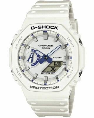 カシオ G-SHOCK スポーツウォッチ 20気圧防水 デジタル アナログ 腕時計 Gショック 限定モデル (GA-2100HDS-7AJF) 針退避機能 ストップウォッチ カウントダウンタイマー ダブルLED ライト付き ランニングウォッチ カシオ マラソン ランニング 時計｜ＭＤＣギフト