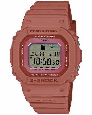 カシオ スポーツウォッチ G-SHOCK メンズ レディース兼用 デジタル 腕時計 ストップウォッチ タイマー サーフィン 時計 20気圧防水 (GLX-S5610-4JF) タイドグラフ 腕時計 ムーンデータ LED ライト付き ランニングウォッチ カシオ マラソン ランニング 時計