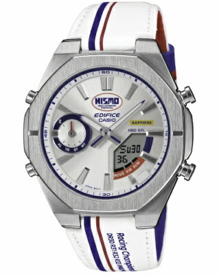 カシオ スポーツウォッチ EDIFICE 10気圧防水 メンズ デジタル アナログ 腕時計 EDIFICE NISMOヘリテージエディション (ECB-S10NIS-7AJR) ストップウォッチ タイマー モバイルリンク機能 LED ライト付き ランニングウォッチ カシオ マラソン ランニング 時計