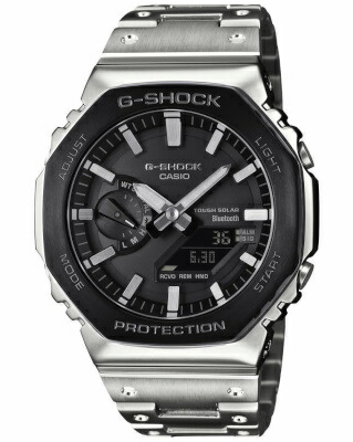 カシオ G-SHOCK スポーツウォッチ 20気圧防水 メンズ デジタル アナログ 腕時計 Gショック 限定モデル (GM-B2100BT-1AJF) ストップウォッチ タイマー モバイルリンク機能 LED ライト付き ランニングウォッチ カシオ マラソン ランニング 時計