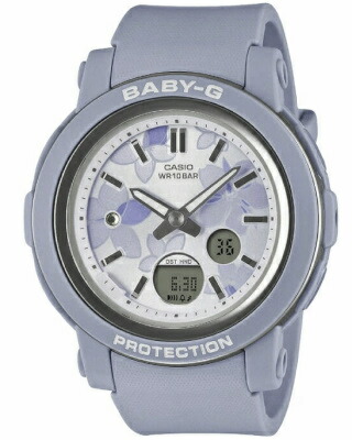 カシオ スポーツウォッチ BABY-G 10気圧防水 レディース デジタル アナログ 腕時計 文字盤 見やすい 蓄光塗料 (BGA-290FL-2AJF) ストップウォッチ カウントダウンタイマー LED ライト付き ランニングウォッチ カシオ マラソン ランニング 時計 アウトドアウォッチ