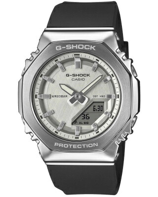 カシオ G-SHOCK スポーツウォッチ 20気圧防水 デジタル アナログ 腕時計 Gショック 限定モデル (GM-S2110-1A7JF) 針退避機能 ストップウォッチ カウントダウンタイマー ダブルLED ライト付き ランニングウォッチ カシオ マラソン ランニング 時計