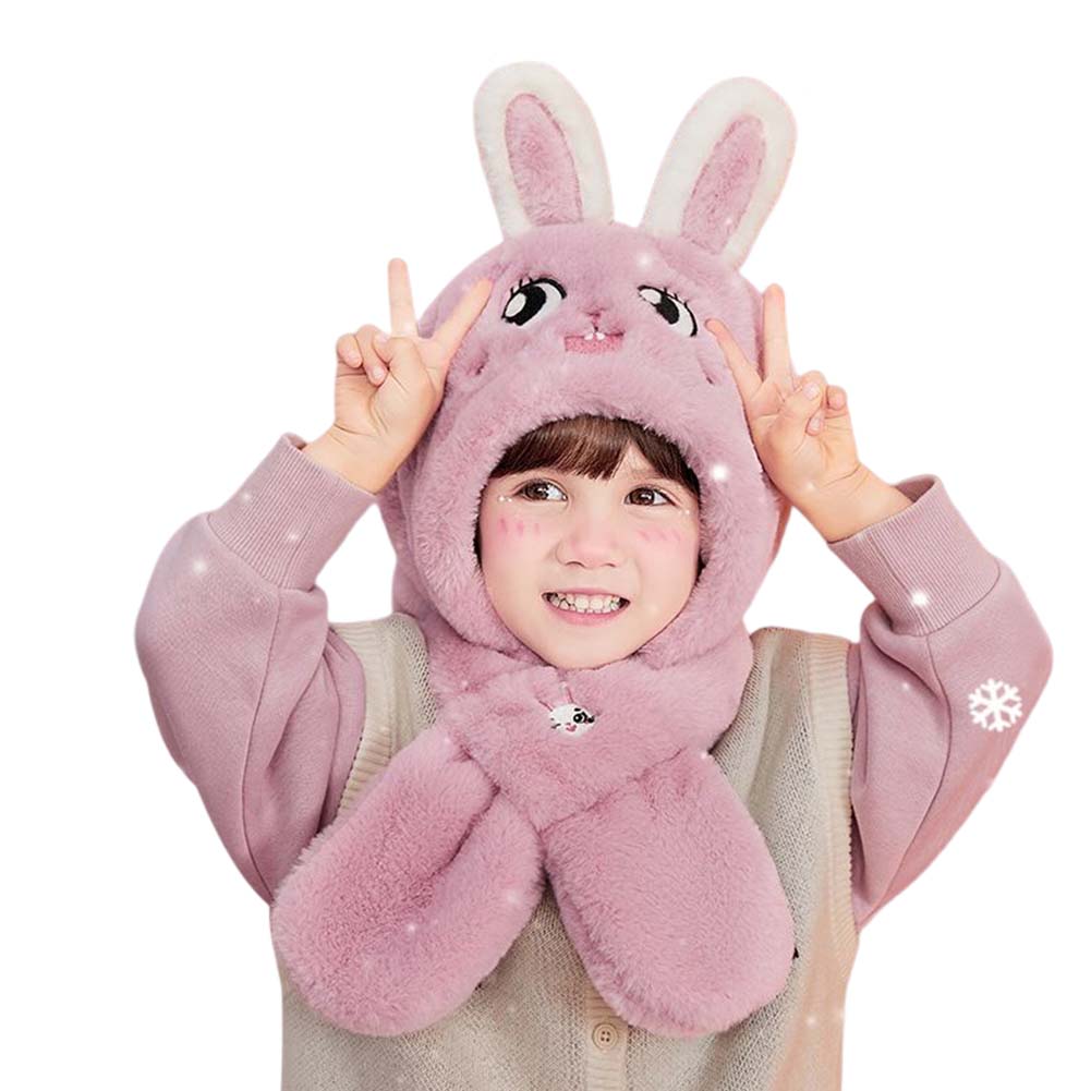 子供帽子 かわいい 防寒 ネックウォーマー 通園 通学 キッズ帽子 ふわふわ 防風 耳保護付き 厚手 暖かい 秋冬 男の子 女の子 プレゼント