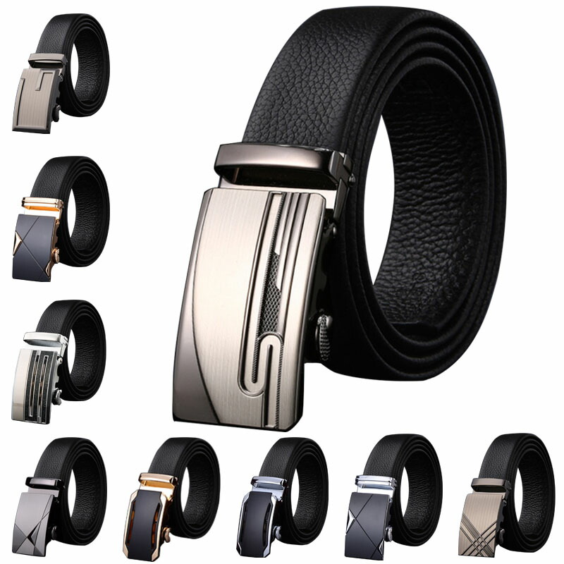 楽天市場】ベルト メンズ オートロック式バックルベルト 紳士 スーツ