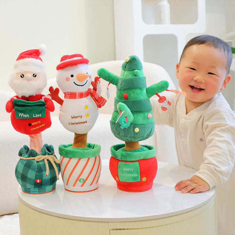 楽天市場】歌うサンタクロース おもちゃ 録音 踊るサンタ 雪だるま
